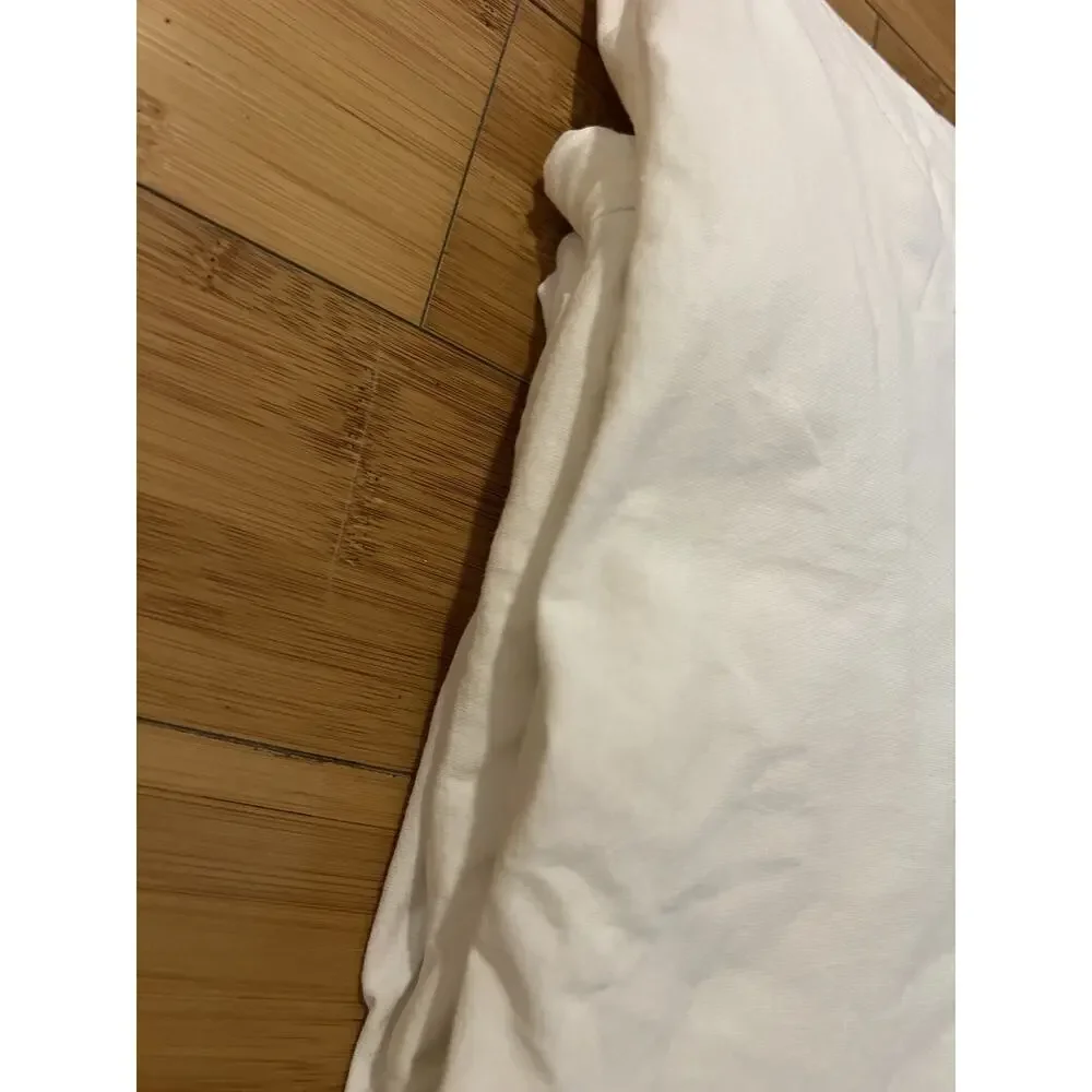 Ikea VARVIAL Twin Flat Sheet 100% Cotton White 104.809.09 Made In Turkey